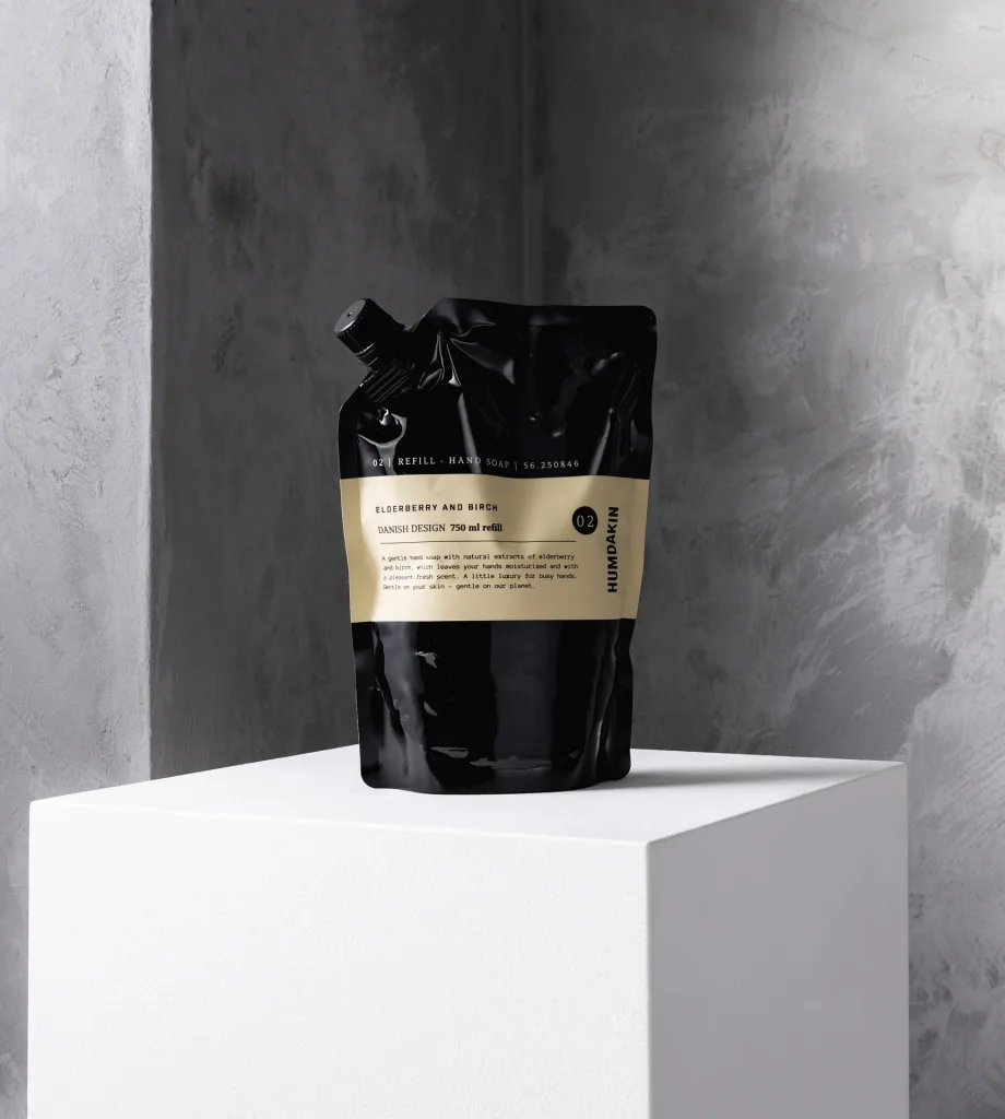 훔다킨 핸드솝 리필용 750 ml, Elderberry & birch Humdakin | 훔다킨