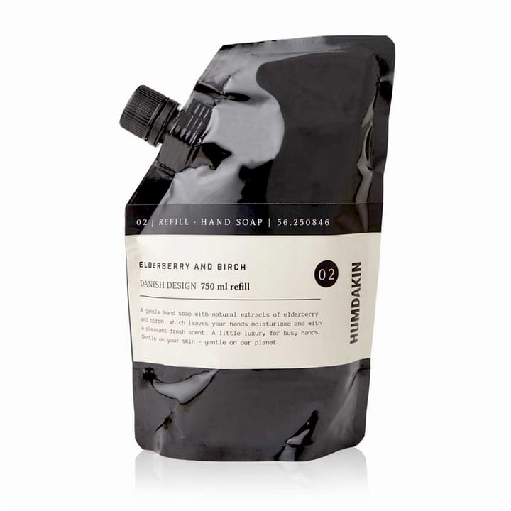 훔다킨 핸드솝 리필용 750 ml, Elderberry & birch Humdakin | 훔다킨