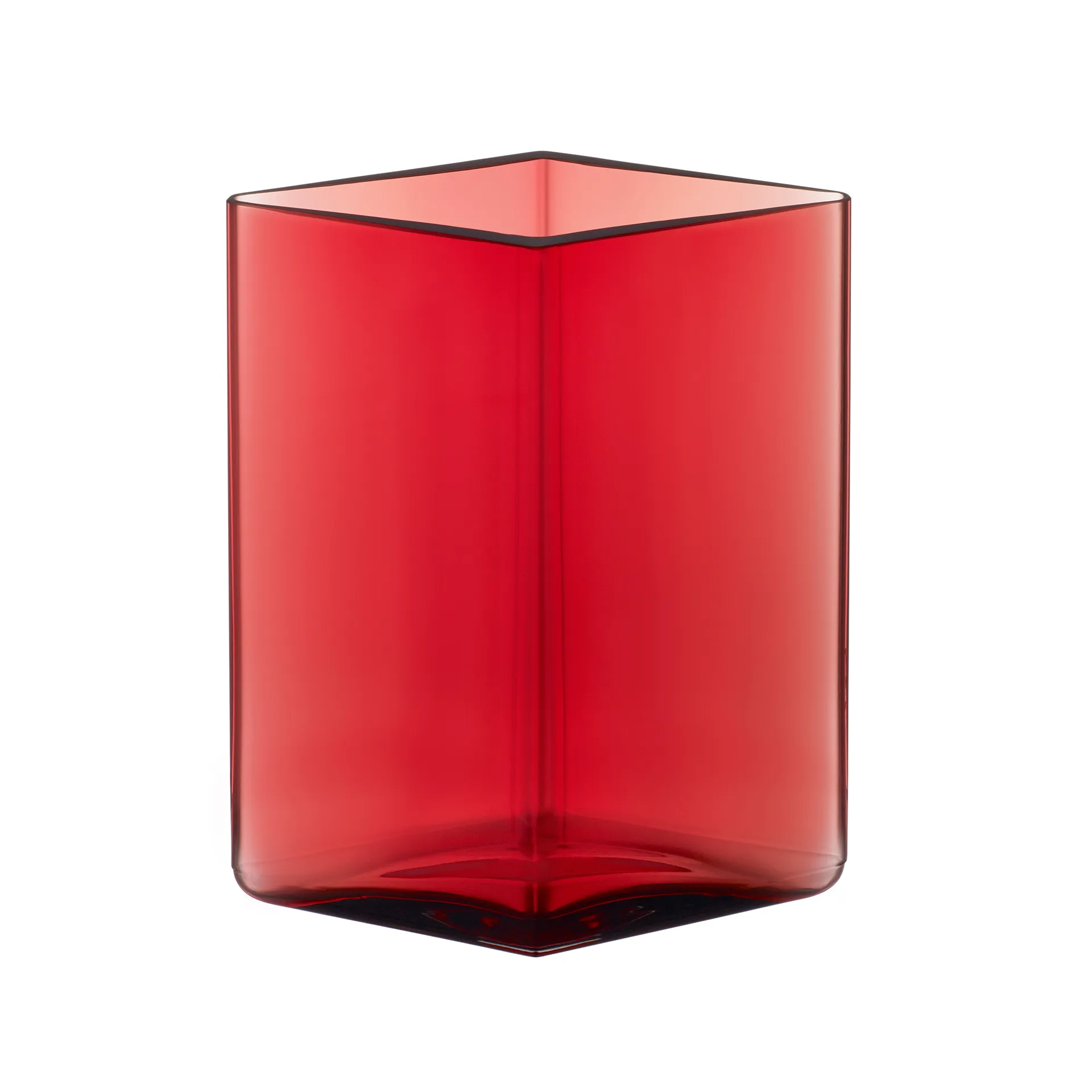 루뚜 화병 11.5x14 cm, cranberry Iittala | 이딸라