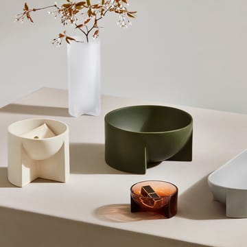 쿠루 세라믹 보울 12x24 cm - moss green - Iittala | 이딸라