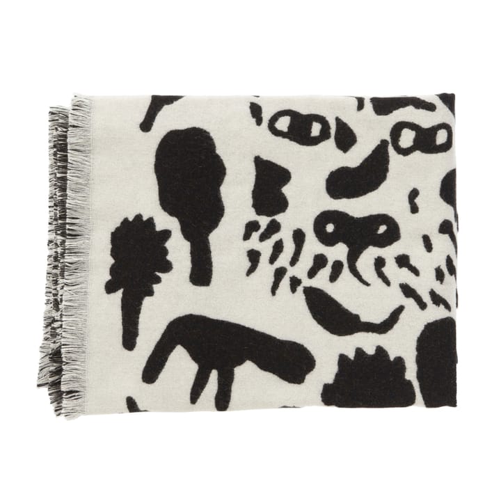 오이바 토이까 치타 울 스로우 130x180 cm, Black-white Iittala | 이딸라
