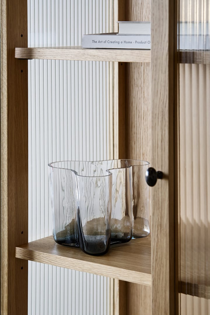 알바 알토 화병 한정판 140 mm, Clear-dark grey Iittala | 이딸라