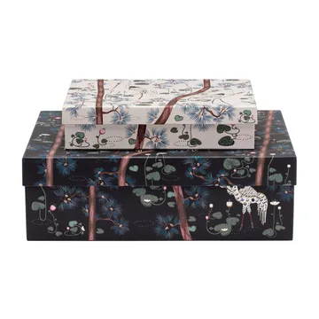 타이카 보관함 15주년 기념 에디션 2개 세트 - Black-white - Iittala | 이딸라