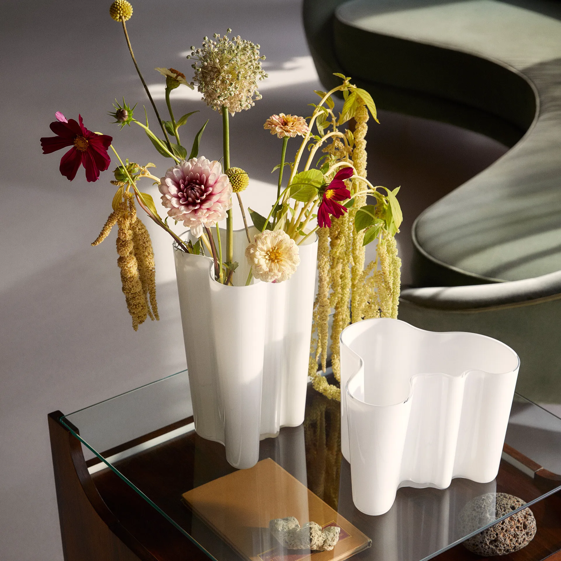 알바 알토 화병 오팔 화이트, 160 mm Iittala | 이딸라