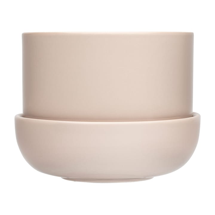 나뿔라 화분과 받침 세트 Ø17 cm h13 cm - Beige - Iittala | 이딸라