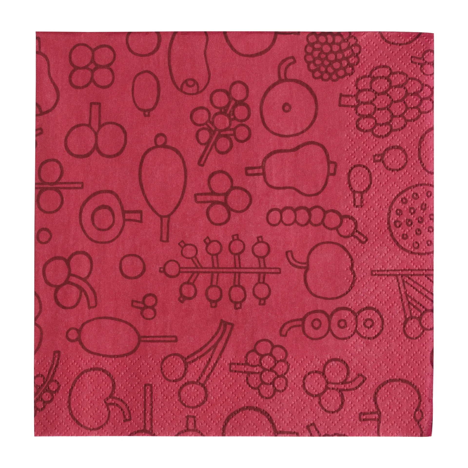 오이바 토이까 프루타 냅킨 20개 세트, Red Iittala | 이딸라