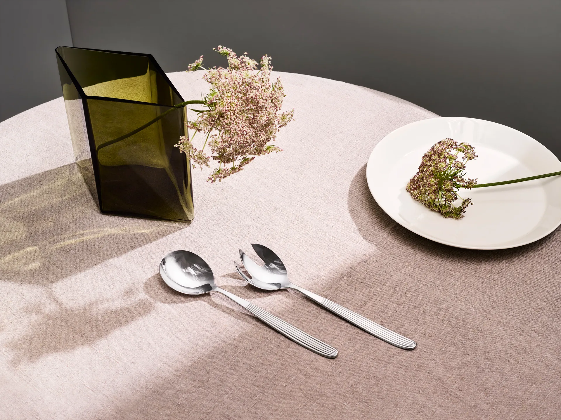 루뚜 화병 20.5x18 cm, moss green Iittala | 이딸라