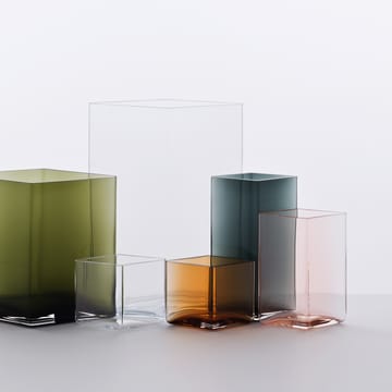 루뚜 화병 20.5x18 cm - moss green - Iittala | 이딸라