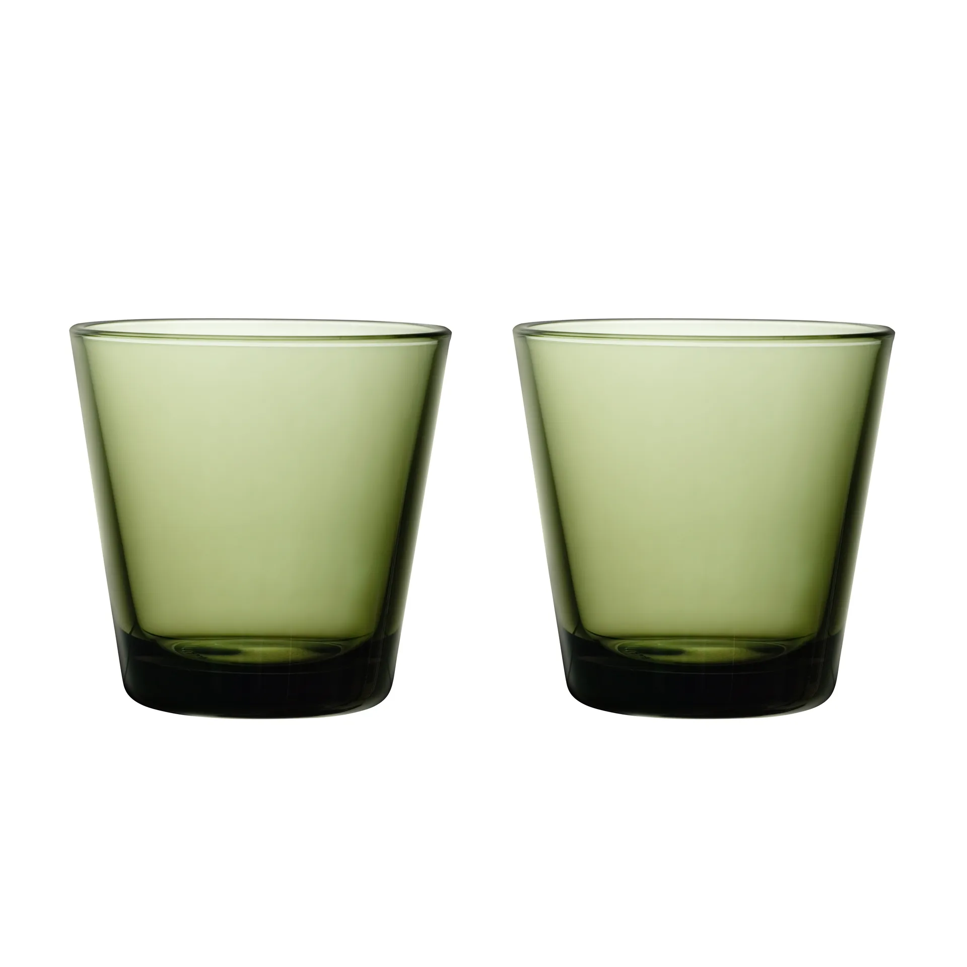 가르티오 유리잔 21 cl 2개 세트, moss green Iittala | 이딸라