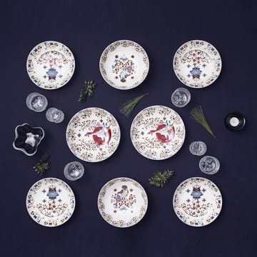 따이가 딥 플레이트 22 cm - white pattern - Iittala | 이딸라