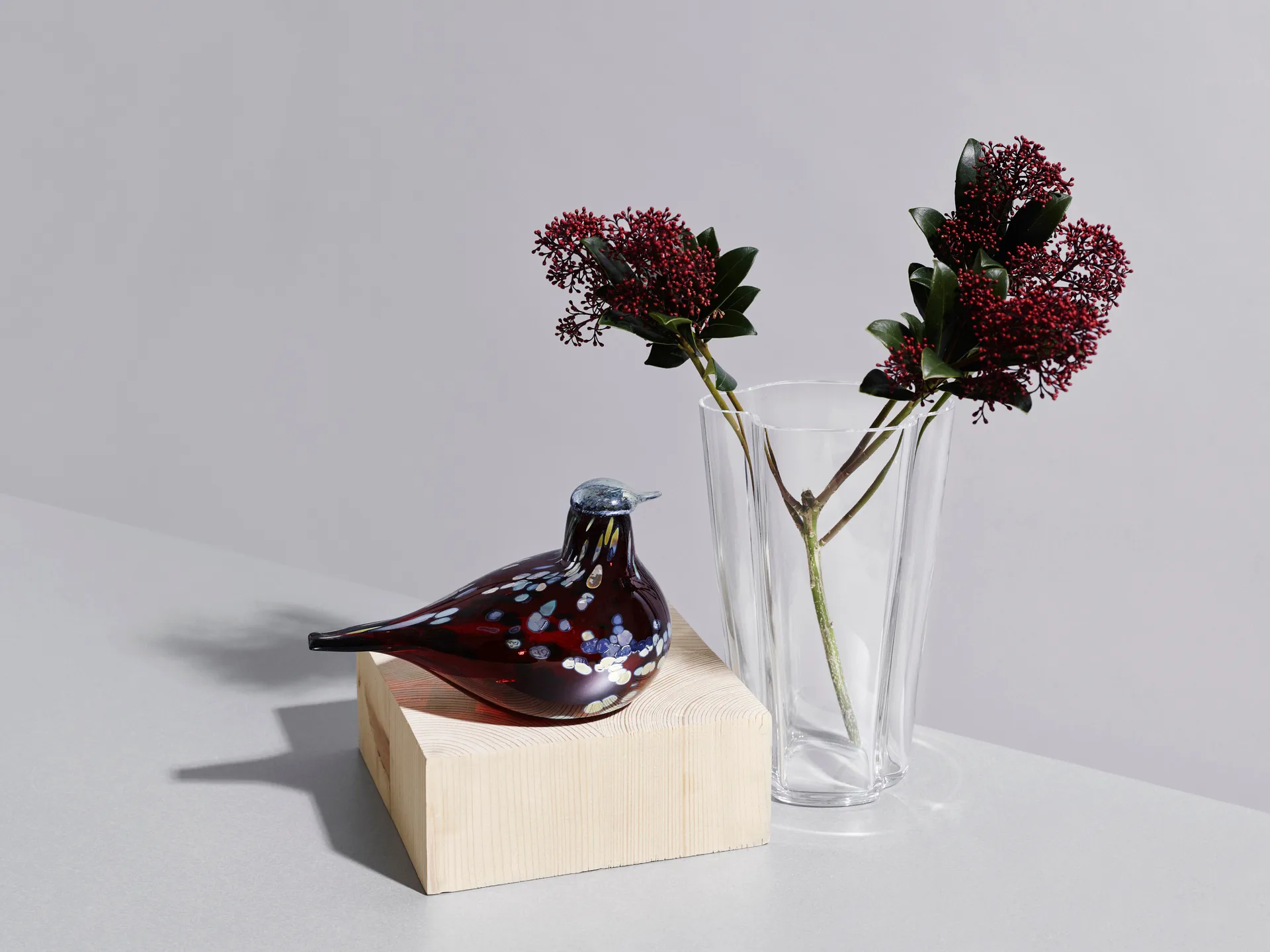 알바 알토 화병 클리어, 220 mm Iittala | 이딸라