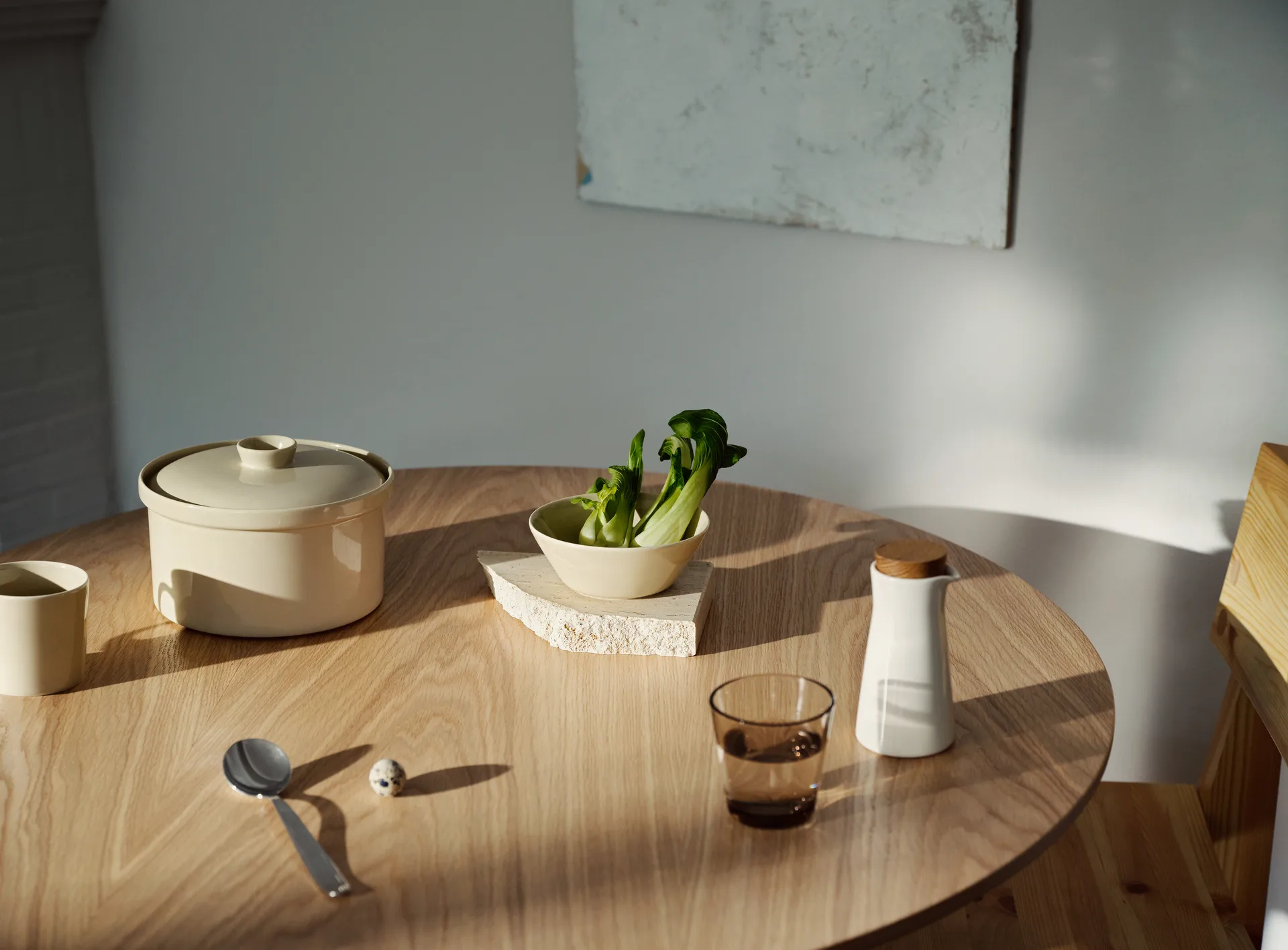 떼에마 냄비 & 덮개 2.3 l, Linen Iittala | 이딸라