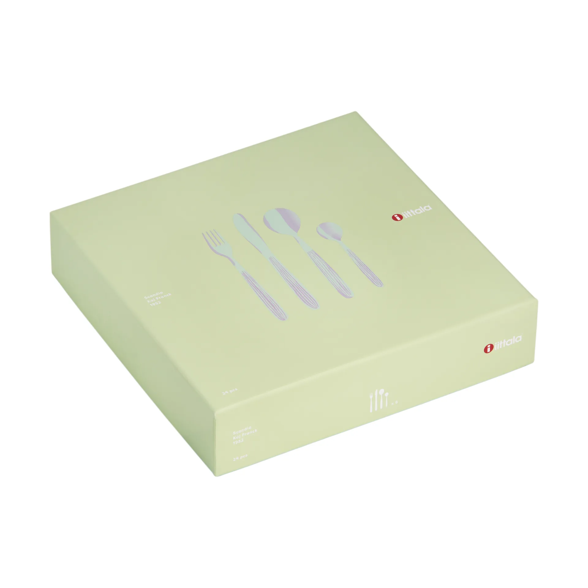 스칸디아 커트러리 세트 기프트박스 24개 세트, Matte Iittala | 이딸라