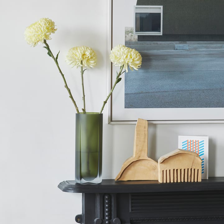 쿠루 화병 25.5 cm, frosted mossgreen Iittala | 이딸라