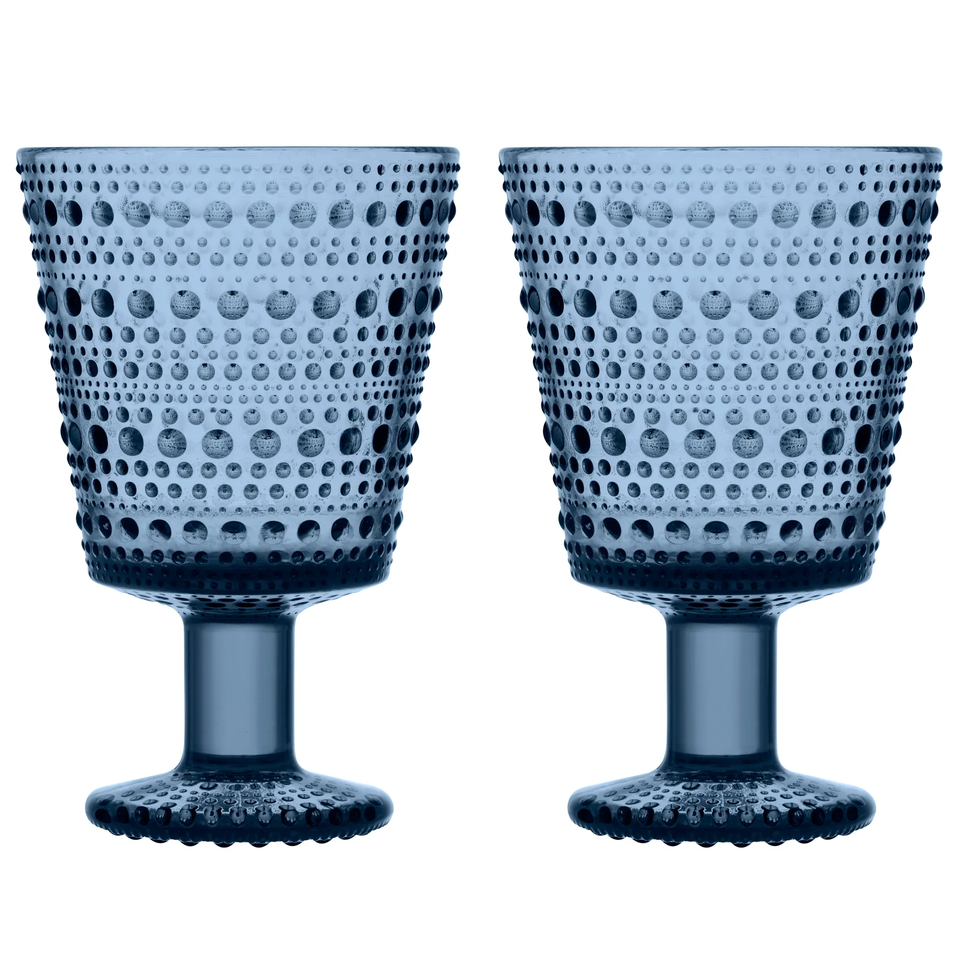 가스테헬미 유리잔 26 cl 2개 세트, rain (blue) Iittala | 이딸라
