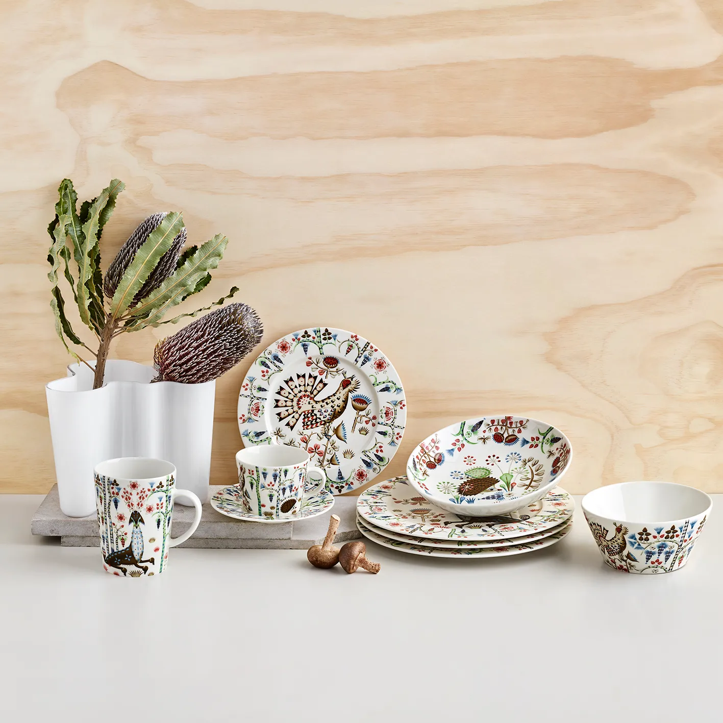 타이카 시메스 접시 27 cm, white Iittala | 이딸라