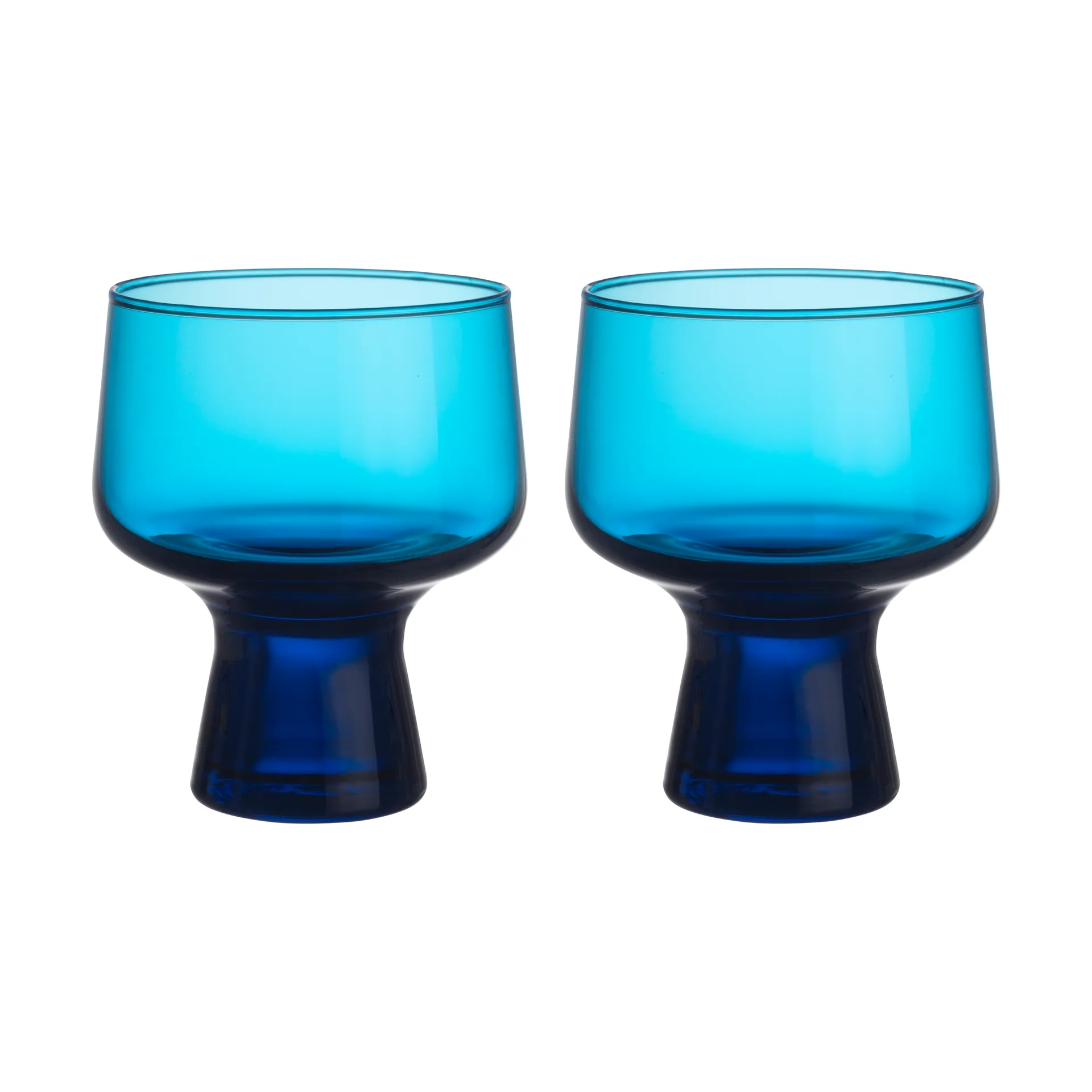 솔라레 글라스 온 스템 29 cl 2개 세트, Electric blue Iittala | 이딸라