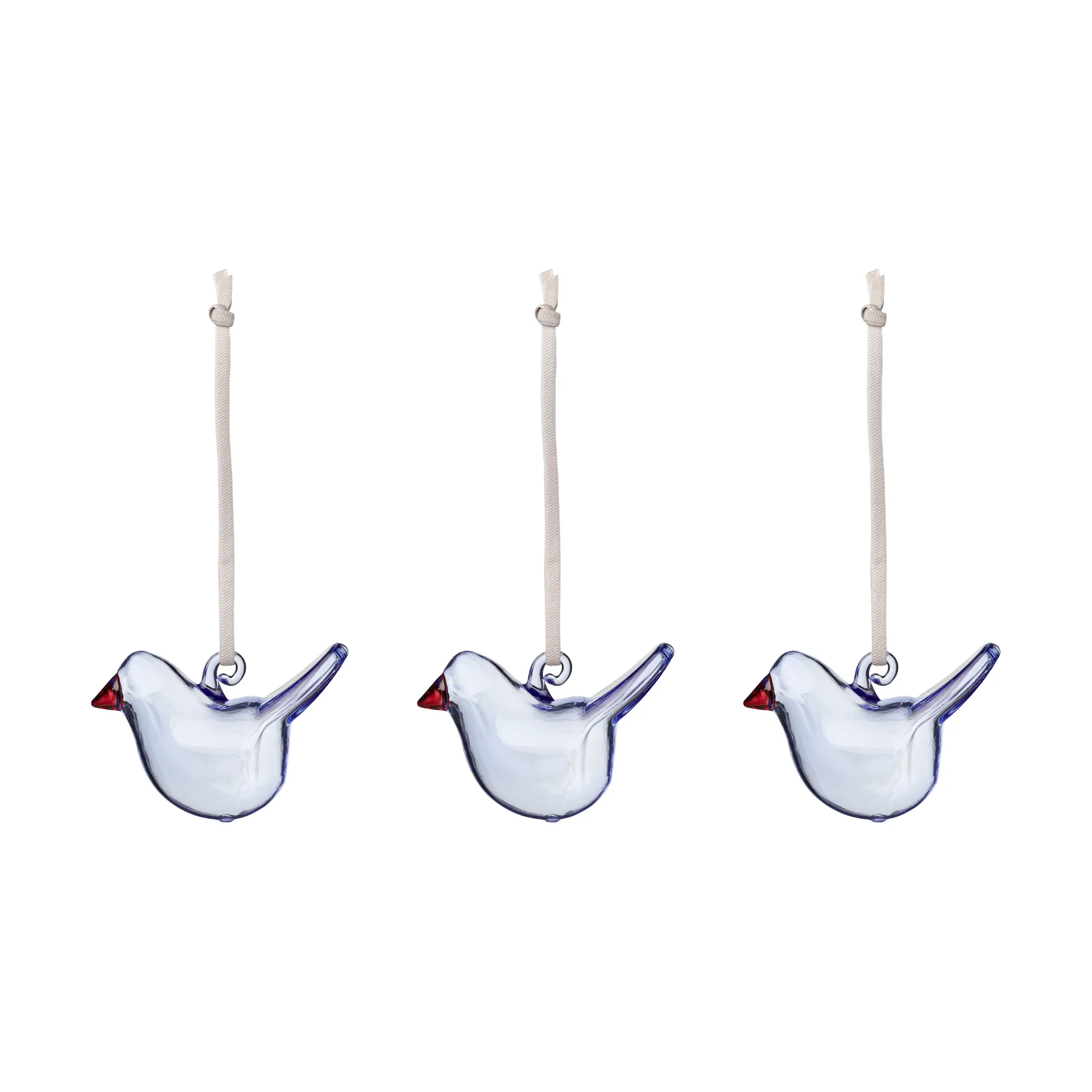 글래스 버드 3개 세트, Bright blue, mini, 3-pack Iittala | 이딸라