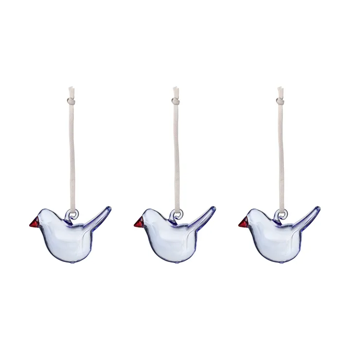 글래스 버드 3개 세트 - Bright blue, mini, 3-pack - Iittala | 이딸라