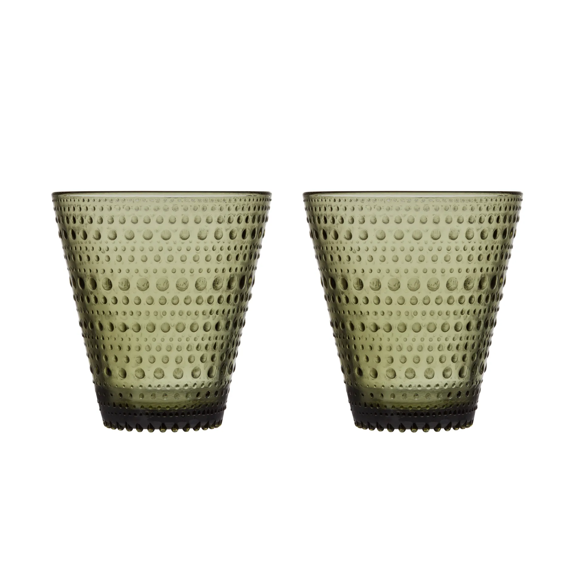 가스테헬미 유리잔 30 cl, 2개 세트, moss green Iittala | 이딸라
