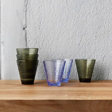 가스테헬미 유리잔 30 cl, 2개 세트 - moss green - Iittala | 이딸라