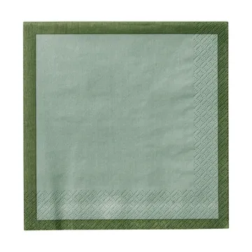 이딸라 종이 냅킨 33x33 cm 20개 세트 - Forest green-mint, 33 cm, 20-pack - Iittala | 이딸라