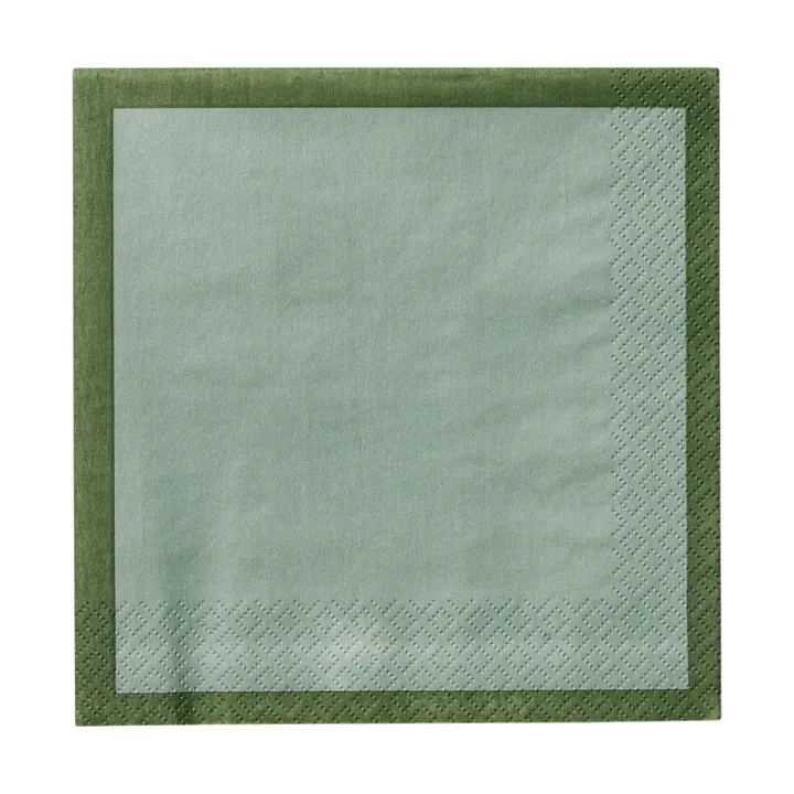 이딸라 종이 냅킨 33x33 cm 20개 세트 - Forest green-mint, 33 cm, 20-pack - Iittala | 이딸라