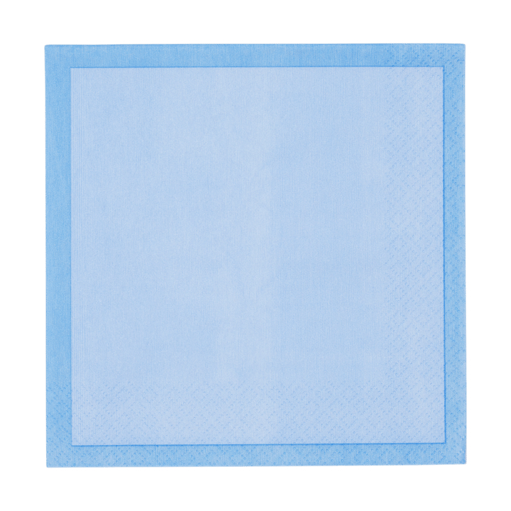 이딸라 종이 냅킨 33x33 cm 20개 세트 - Ice blue-blue - Iittala | 이딸라