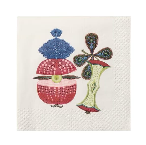 따이가 냅킨 33x33 cm 20개 세트 - Red - Iittala | 이딸라