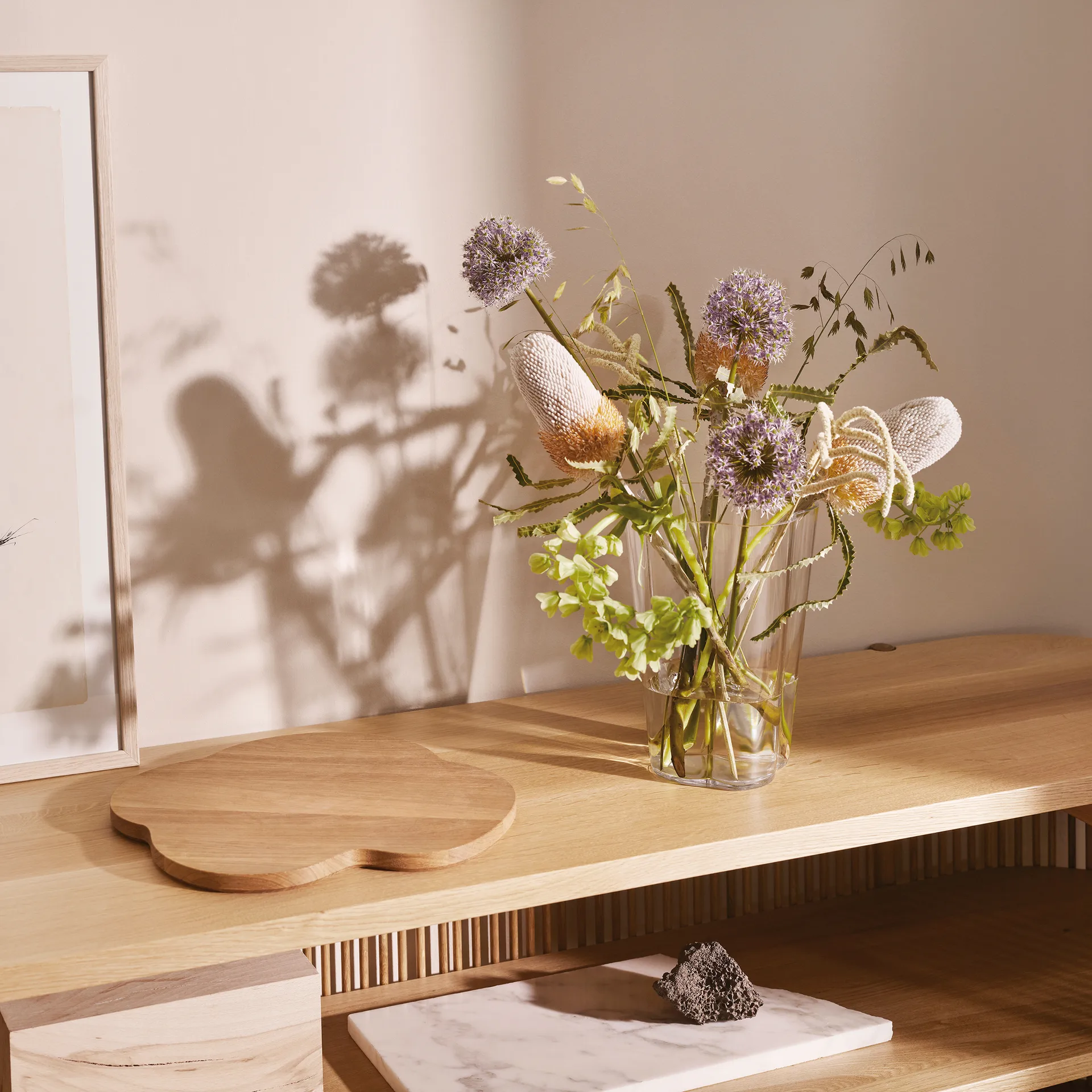 알바 알토 서빙 트레이 38,8x39,7 cm, oak Iittala | 이딸라