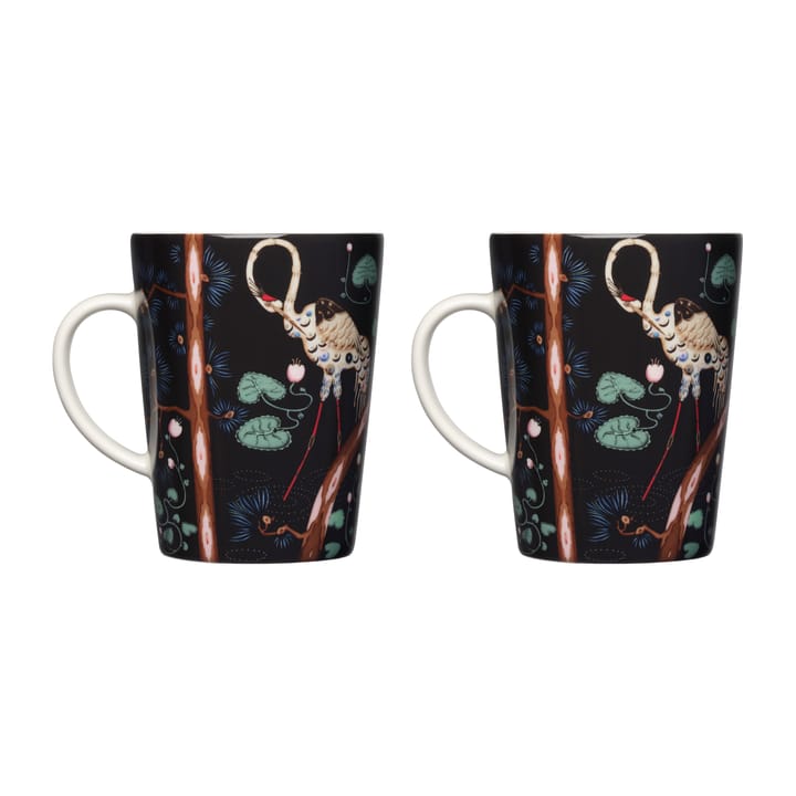 타이카 머그 40 cl 15주년 기념 에디션 2개 세트, Black Iittala | 이딸라
