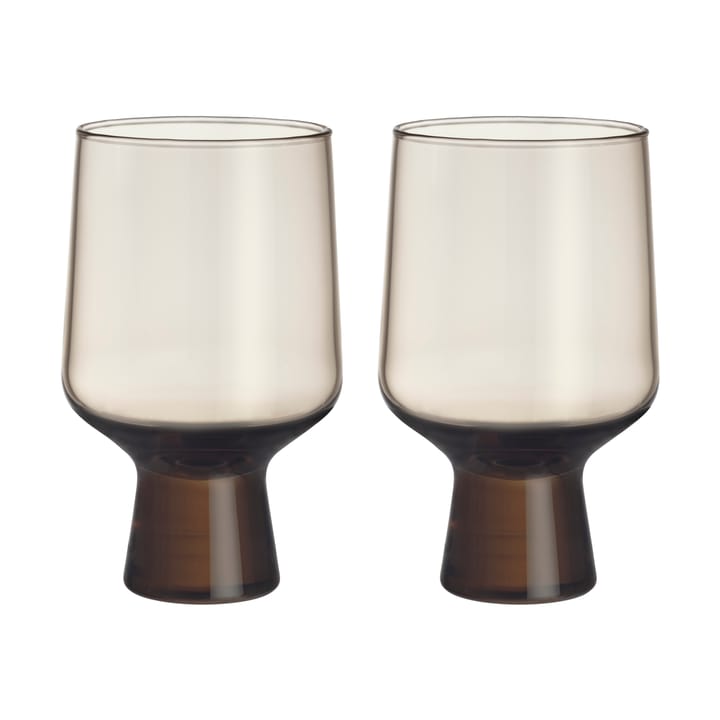 솔라레 글라스 온 풋 40 cl 2개 세트 - Linen - Iittala | 이딸라