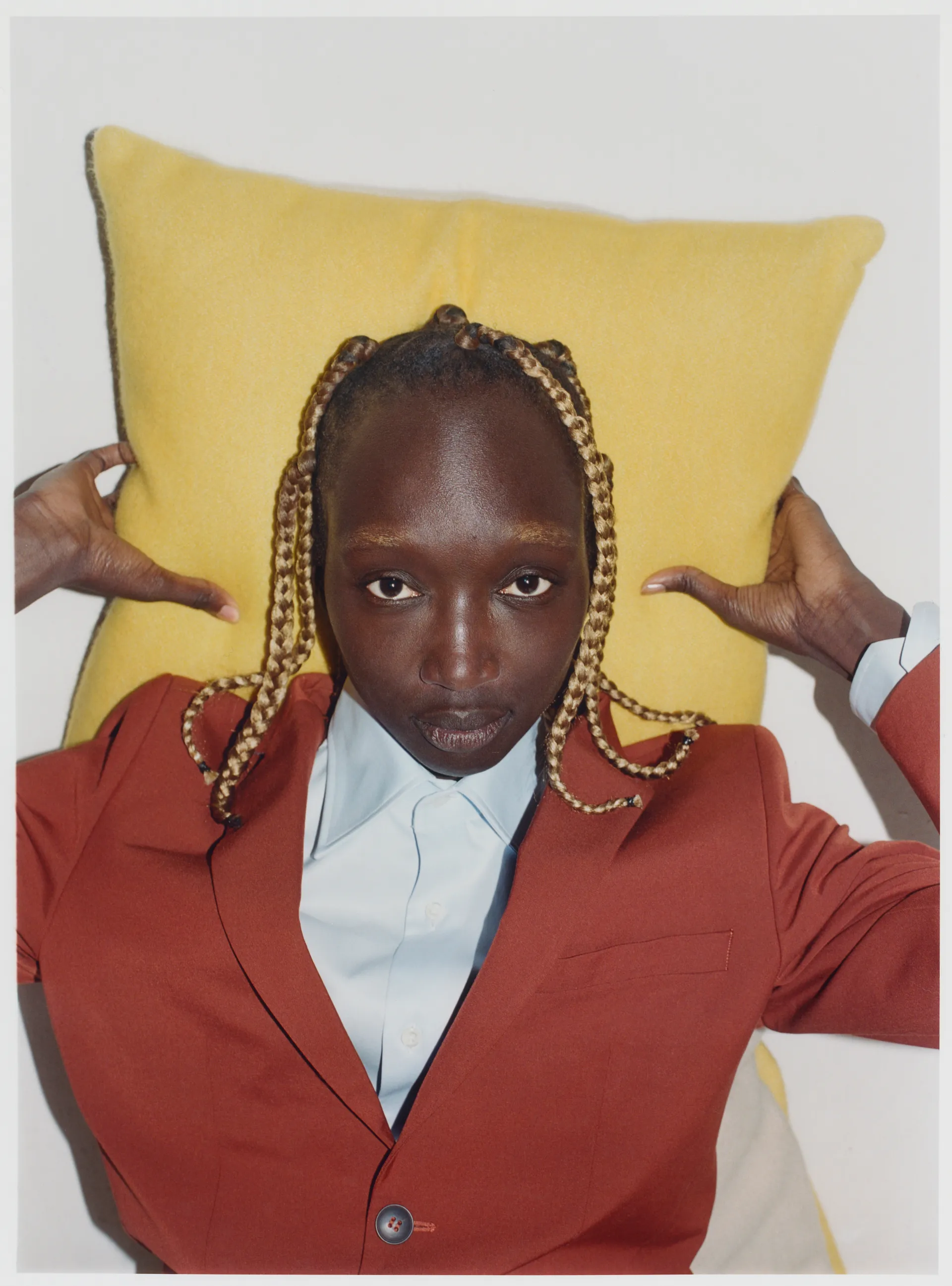 플레이 쿠션 커버 48x48 cm, Beige-yellow Iittala | 이딸라