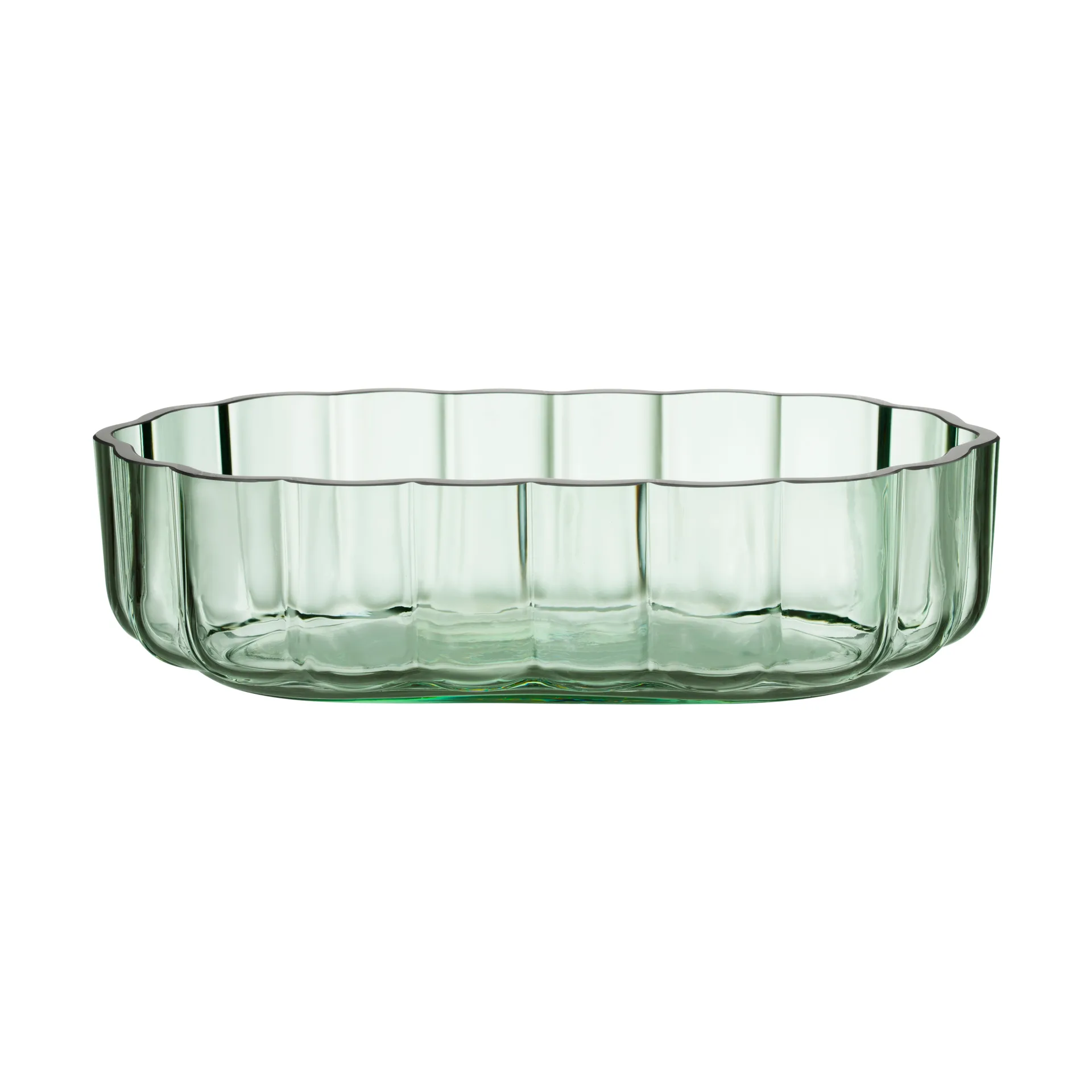 플레이 글래스 보울 로우 50 mm, Light green Iittala | 이딸라