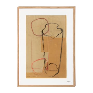 알토 아트 스케치 브라운 포스터 - 50x70 cm - Iittala | 이딸라