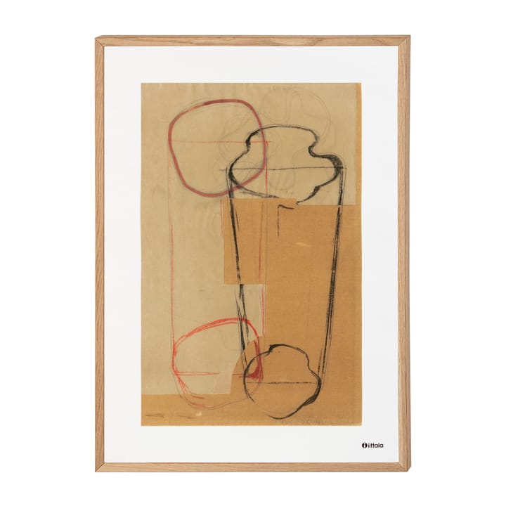 알토 아트 스케치 브라운 포스터, 50x70 cm Iittala | 이딸라