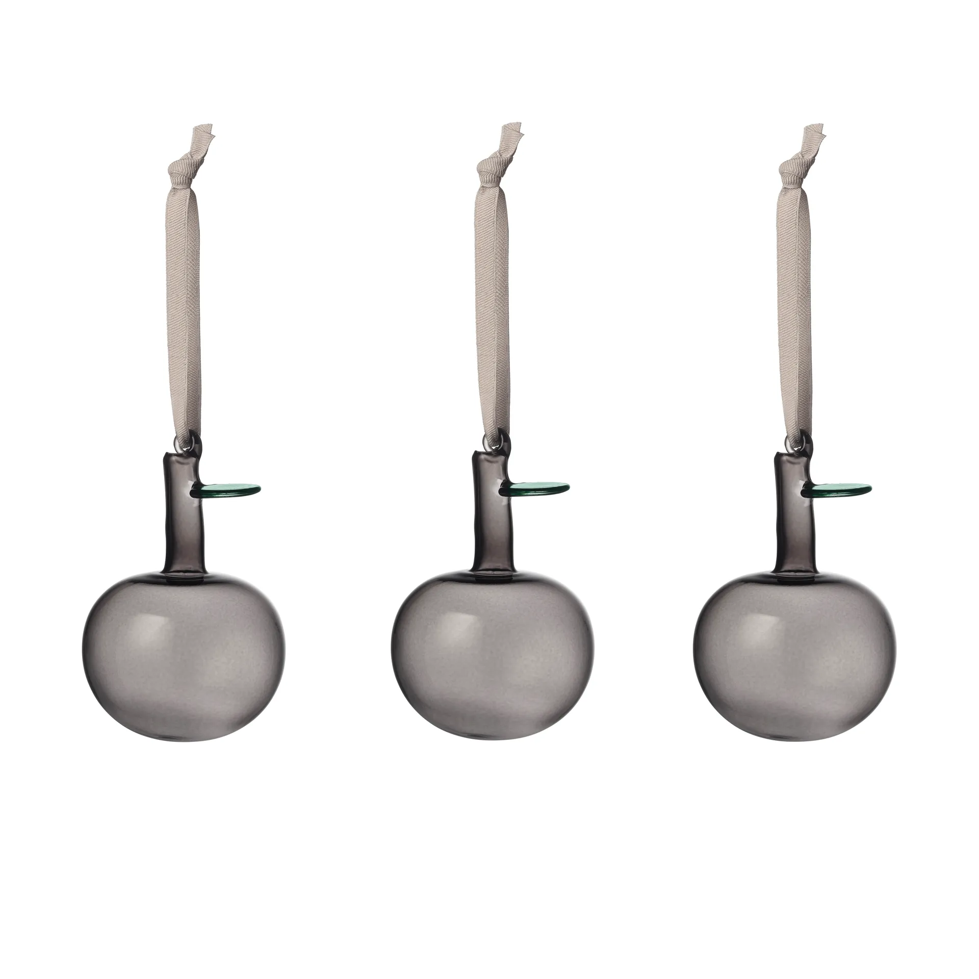 이딸라 글래스 애플 Ø6 cm 3개 세트, Gray Iittala | 이딸라