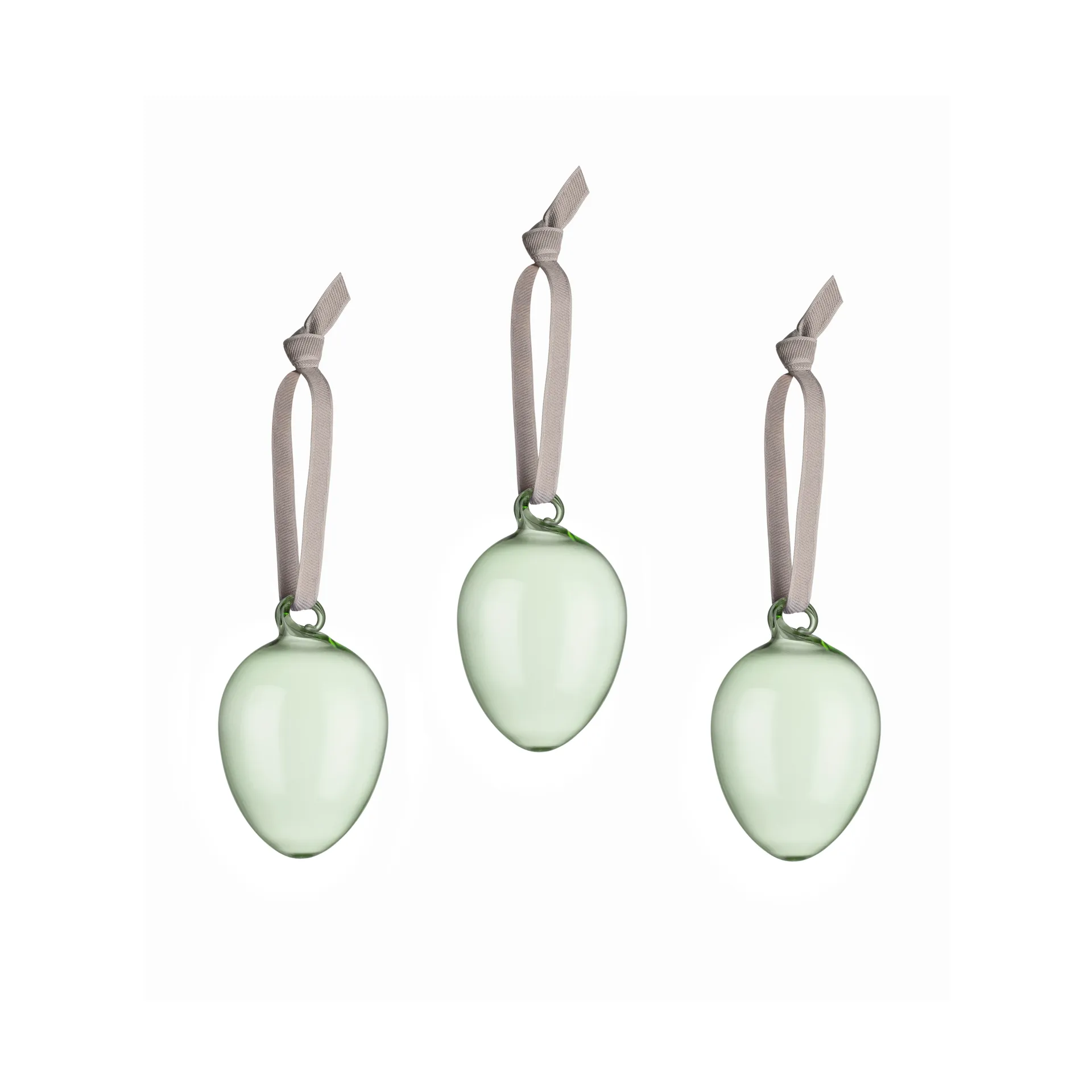 이딸라 유리 에그 60 mm 3개 세트, Green Iittala | 이딸라