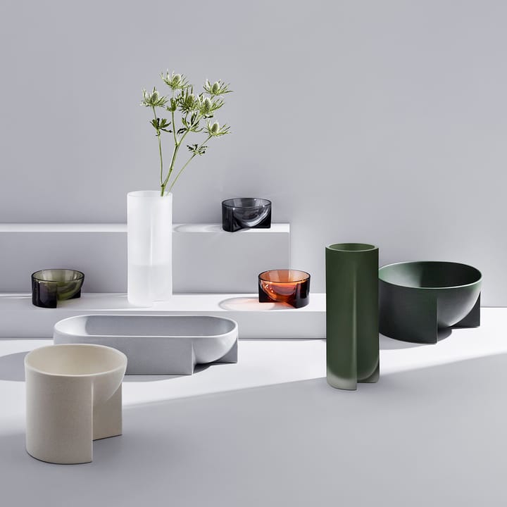 쿠루 세라믹 보울 7.5x37 cm, light grey Iittala | 이딸라