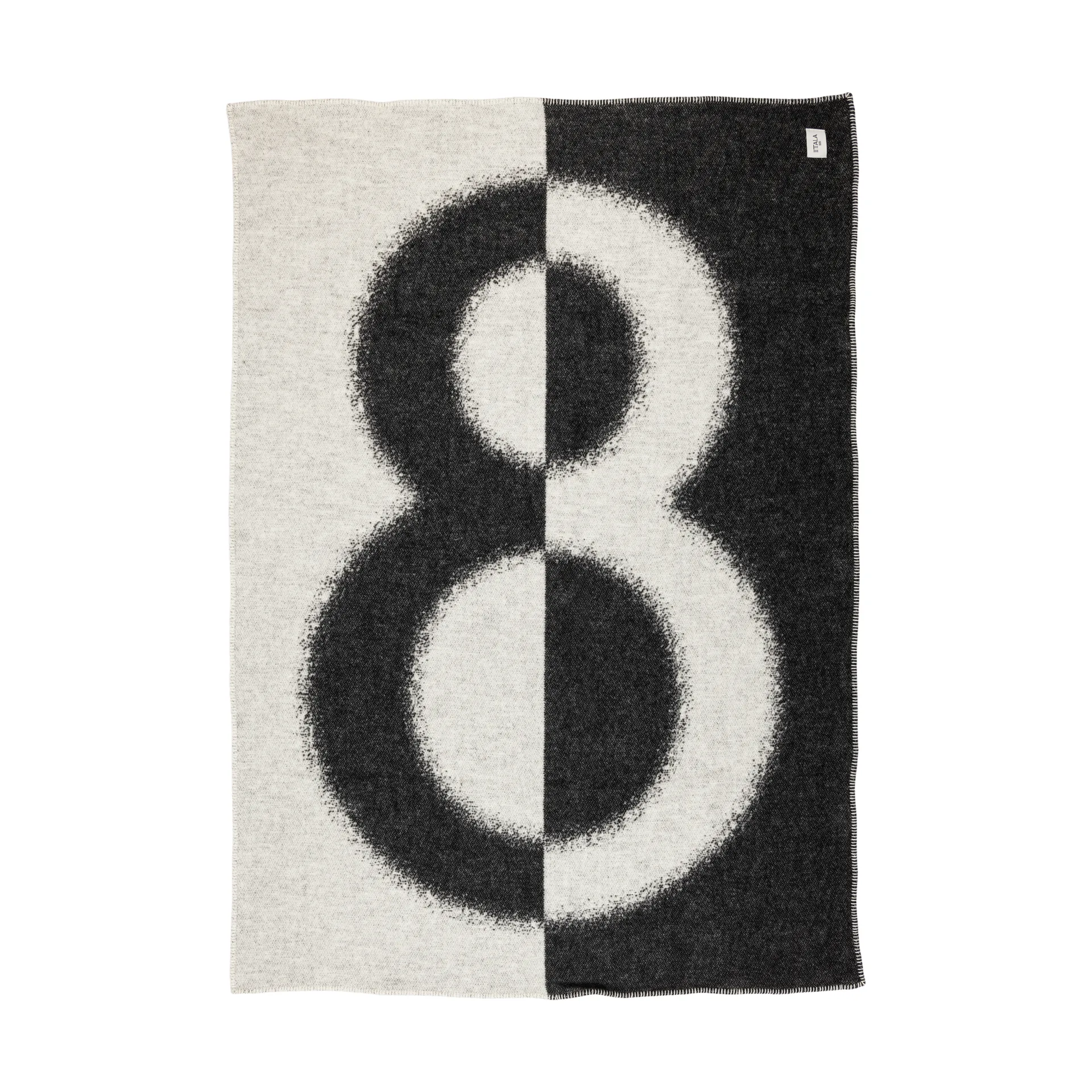 이딸라 8 스로우 130x180 cm, Ecru-Black Iittala | 이딸라