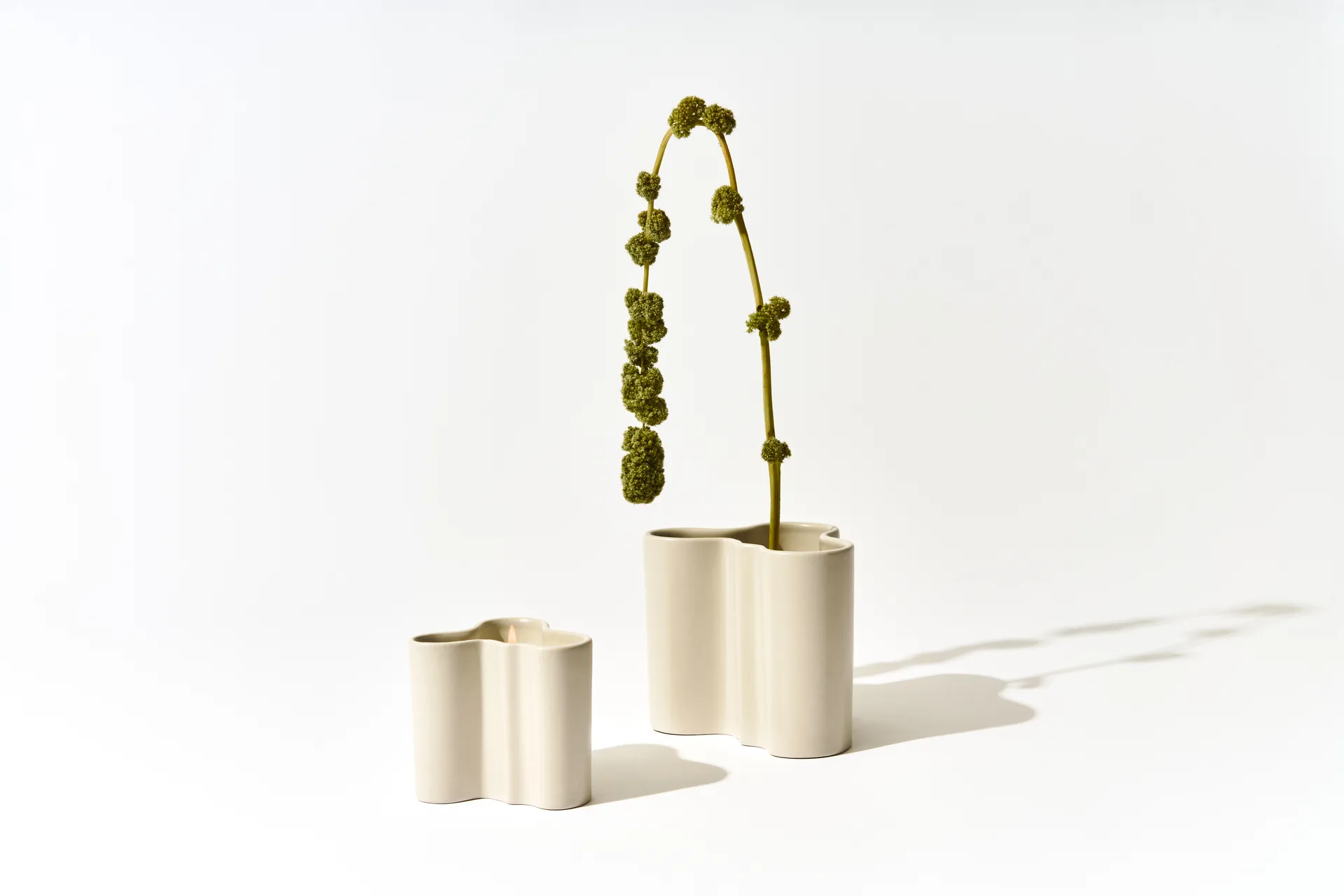 알바 알토 향초 세트 8 cm, Sand Iittala | 이딸라