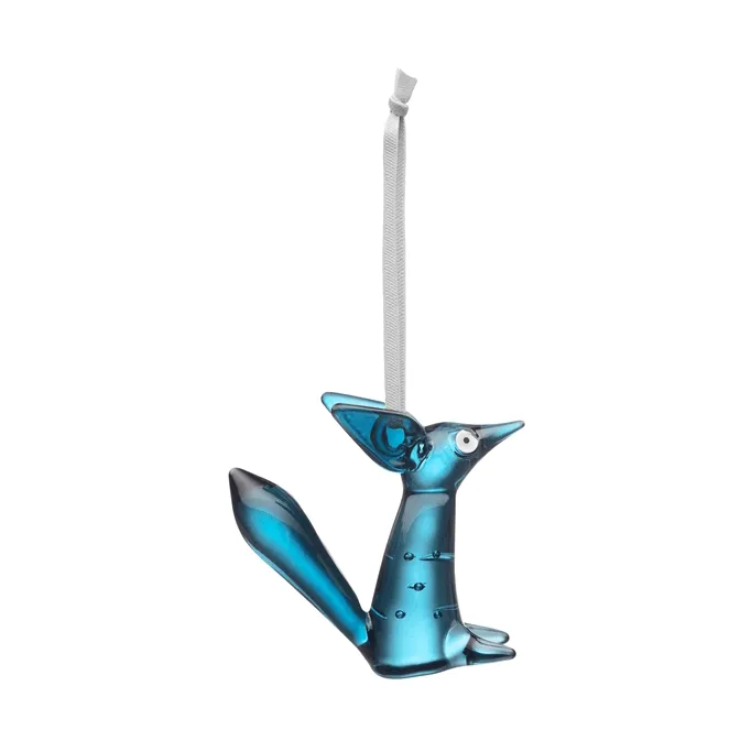 여우 글래스 데코레이션 8 cm - Steel blue - Iittala | 이딸라