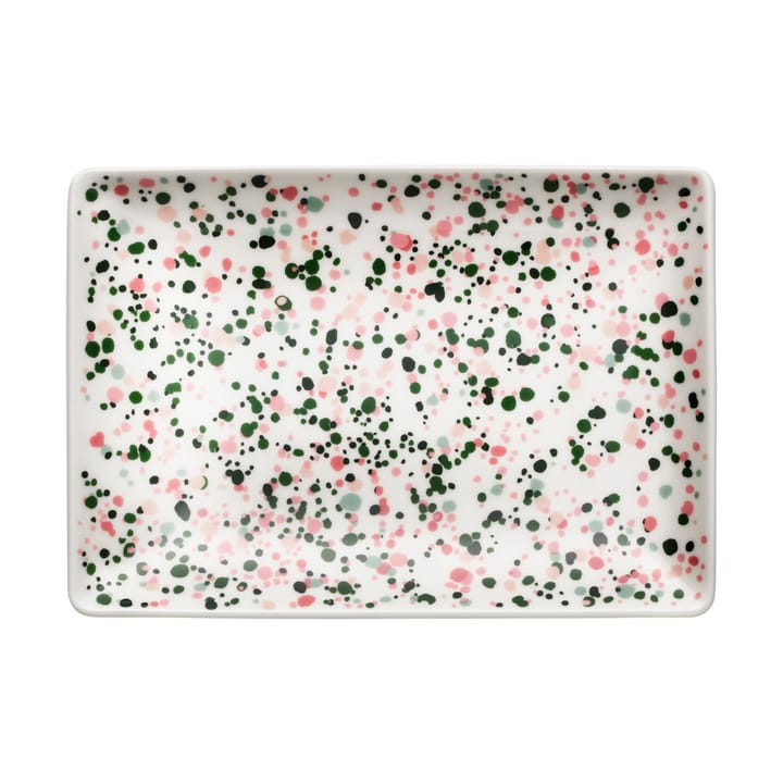 오이바 토이까 헬레 A5 접시 15x21 cm - Pink-green - Iittala | 이딸라