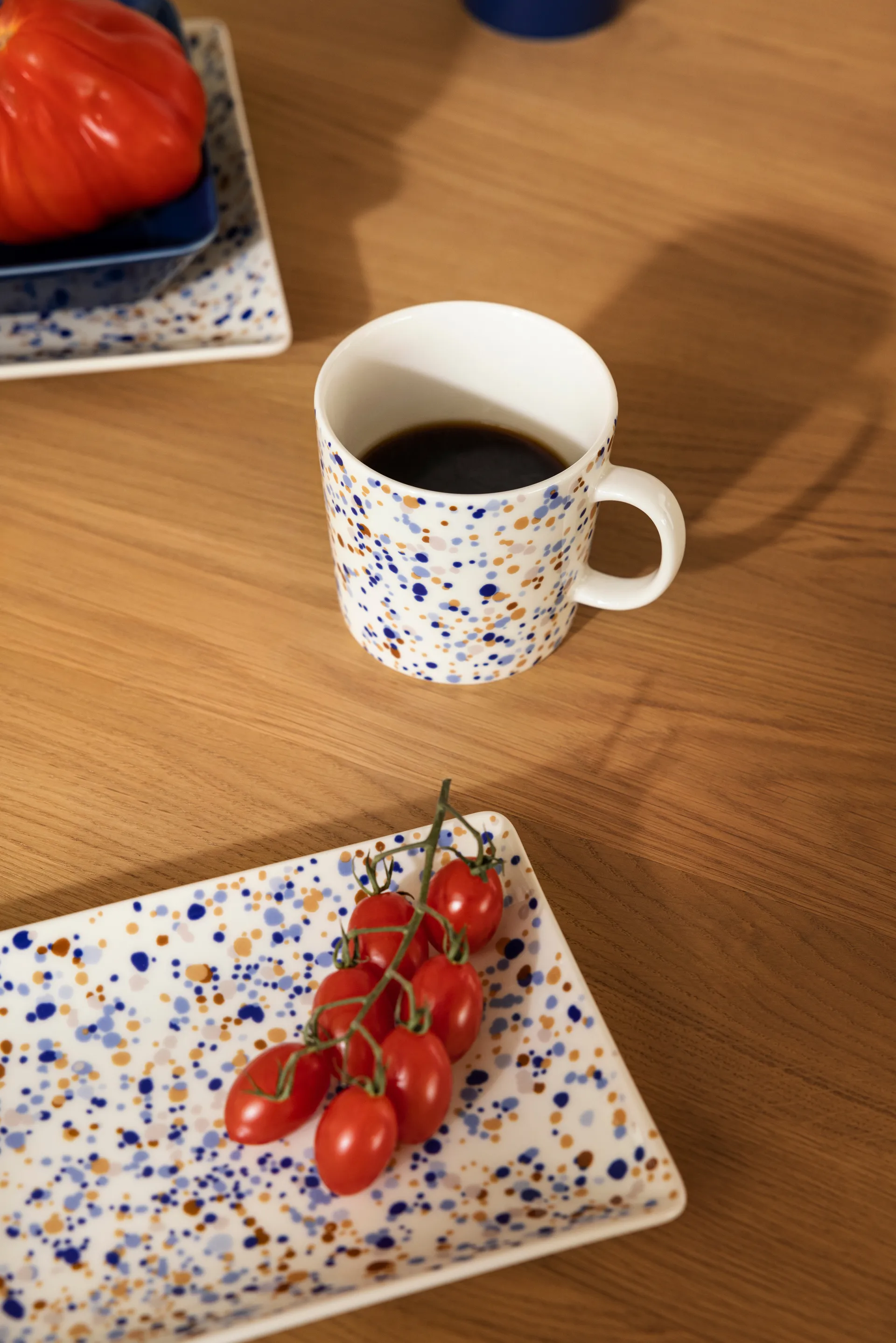 오이바 토이까 헬레 A7 접시 7x10 cm, Blue-brown Iittala | 이딸라