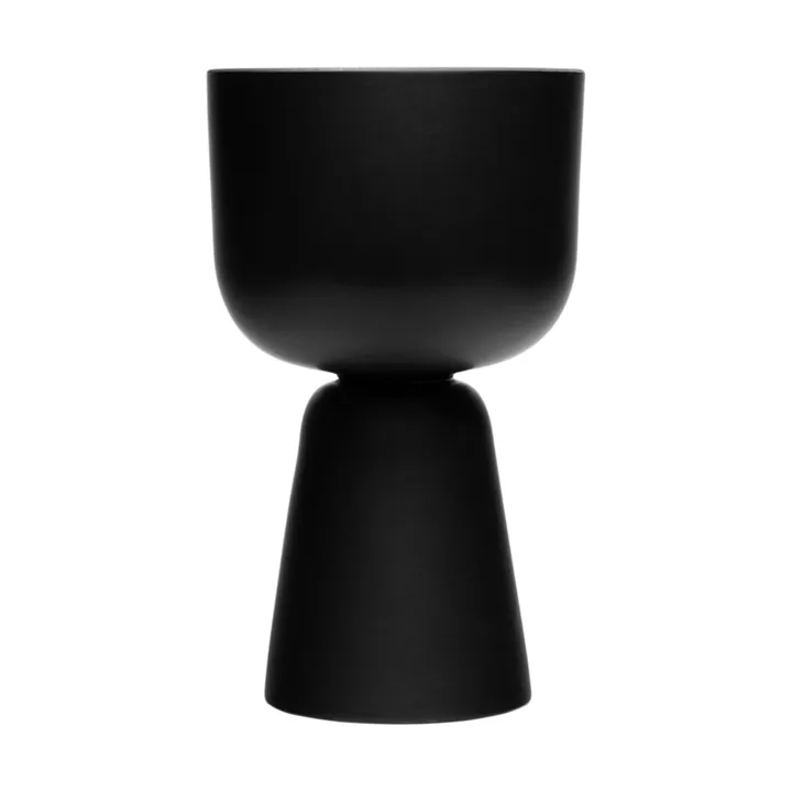 나뿔라 플라워팟 - Matte black, 23x19 cm - Iittala | 이딸라