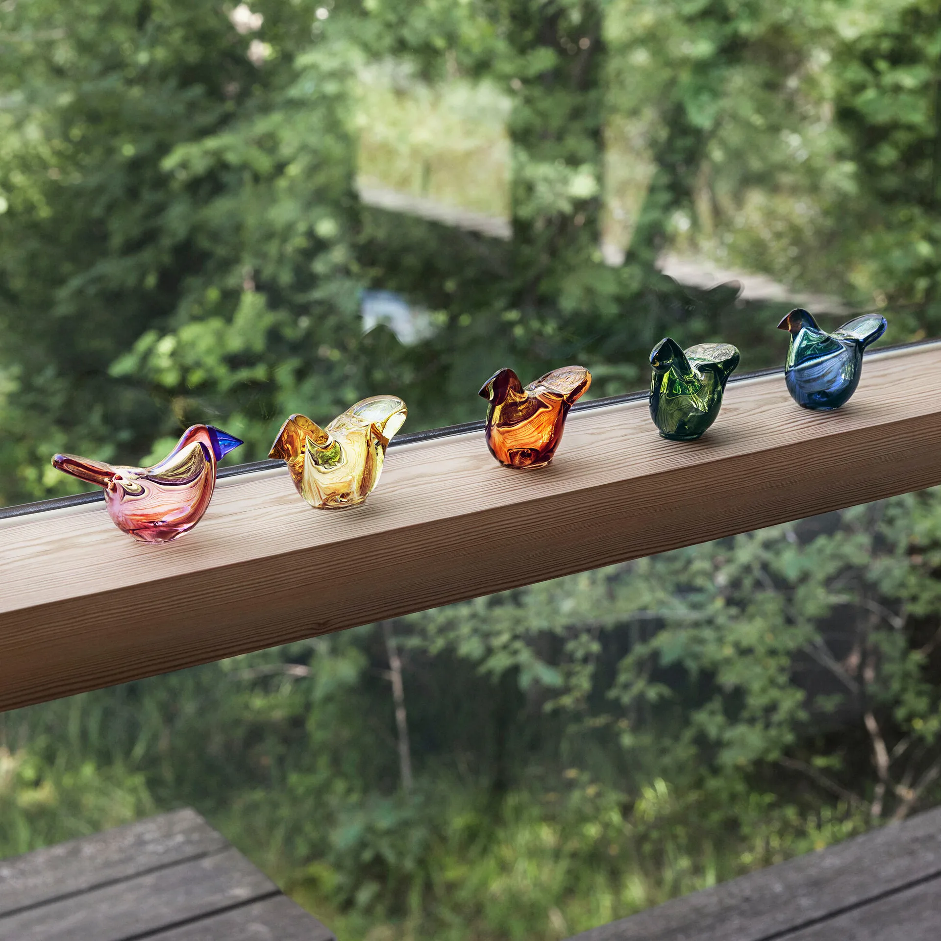 버드 바이 토이까 로빈, moss green-copper Iittala | 이딸라