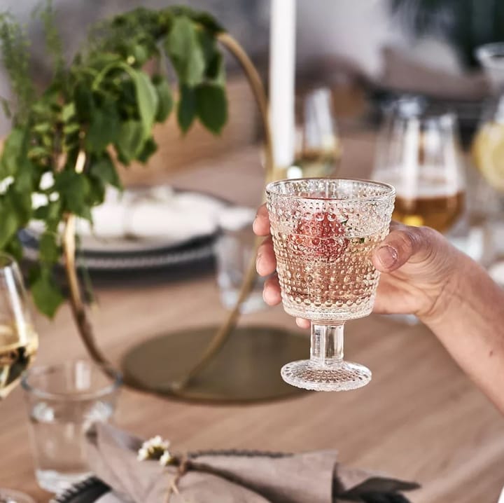 가스테헬미 유리잔 on 베이스 26 cl 4개 세트, clear Iittala | 이딸라