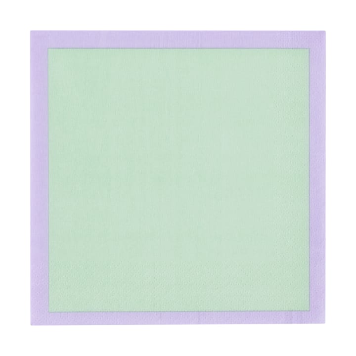 Play 페이퍼 냅킨 33x33 cm 20개 세트 - Mint-purple - Iittala | 이딸라