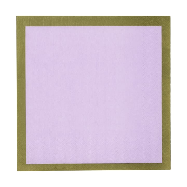 Play 페이퍼 냅킨 33x33 cm 20개 세트 - Purple-olive - Iittala | 이딸�라