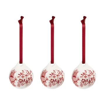 Taika 데코레이션 - 석류 레드, 5 cm, 3개입 - Iittala | 이딸라